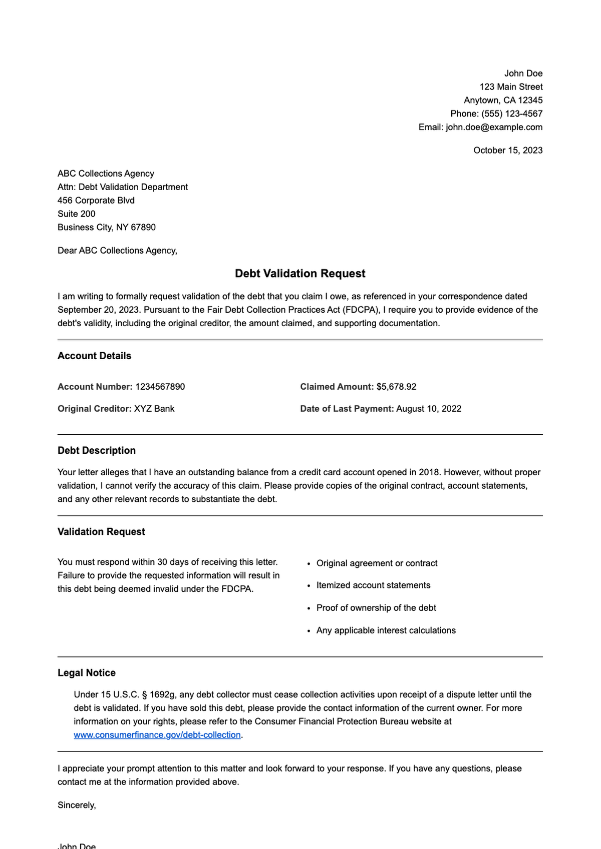 Payment reminder email template with invoice attachment placeholder_variant_2